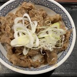吉野家 - 料理写真:ねぎ塩牛カルビ丼。