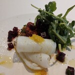 recte - ライムのソース、ビーツ、季節野菜が美味しい！