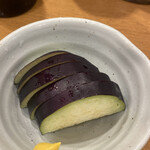 ふれあい酒場 ほていちゃん ‏ - 水茄子刺し