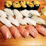 中華料理 揚子江 - 最後のお寿司