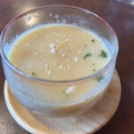 ステーキ屋ひろ - ひろ特製コーンスープ¥350 