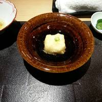 ぎんざ 一二岐 - ゴマ豆腐の揚げ出し