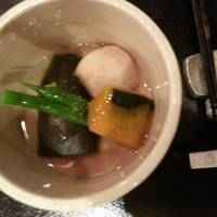 ぎんざ 一二岐 - 野菜のダシ蒸し