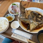 海鮮食堂ISOBA - 鯛のカブト煮定食