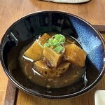 アトリエ ブルーグラス - 長芋とエノキの梅酢餡