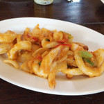 Boat-Beer Pub&Restaurant - イカの炒め物、かなり美味！