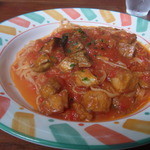アイローネ - 米なすのトマトソースパスタ