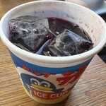 居酒屋燃えた うらめし屋 - カチ割り黒ワイン