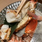 新宿 蟹いおり - 伊勢海老の塩麹焼き2