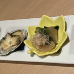 新宿 蟹いおり - 前菜盛り合わせ