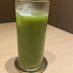 新宿 蟹いおり - 緑茶(アイス)