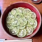 東京 土山人 - すだち蕎麦