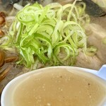 麺武 はちまき屋 - うまい塩スープ