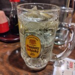 佐助豚居酒屋とんちゃん - 角ハイボール　580円
