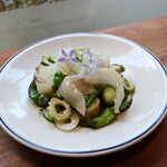 Hachihare - 三河湾 マゴチと夏野菜のカルパッチョ