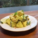 Hachihare - 車海老とズッキーニ ミントのマヨ和え