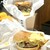 モスバーガー - 料理写真:モスタコスバーガーと黒毛和牛の肉盛りバーガー