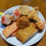 三ツ矢かまぼこ - 盛合わせ1/4