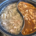 しゃぶ葉 - 料理写真:肉塗れ