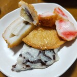 三ツ矢かまぼこ - 盛合わせ1/4