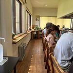 讃岐うどん中村屋 - カウンター席