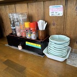 讃岐うどん中村屋 - 調味料