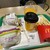 マクドナルド - 料理写真:チーズバーガとコーヒー