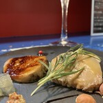 ワインの名に懸けて - フォアグラテリーヌ2種