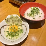 とりはち家 - 〆の雑炊セット