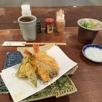 自家製粉石臼挽きうどん 青空blue 本店 - 