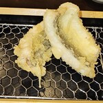 鮮魚の桶盛りと創作天ぷら 天しゃり - 
