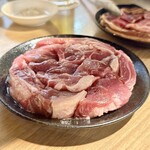 ゆきだるま - ジンギスカン・スタートメニュー(厚切りラム肉)