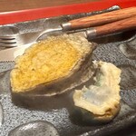 緑水亭 - 鮑踊り焼