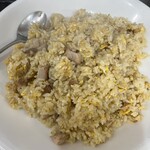 中華料理 優花菻 - チャーハン880+大盛180 見た目わかりにくいですが、かなり多いです。