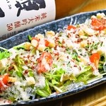 先斗町 炭楽屋とりうめ - 野菜サラダ