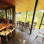 OREG CAFE - テラス席です