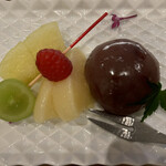 嬉野八十八 - 水物　水羊羹　季の実