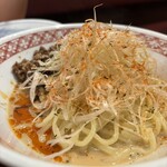  とんとんラーメン  - 汁なし担々麺で終わり