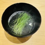 あま野 - カレイとノドグロで撮った出汁のお吸い物