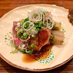 浅草 永見 - 牛肉となす