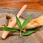 浅草 永見 - 鮎の塩焼き