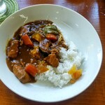 ゆみはり茶屋 - カレー（ハーフ）