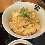 縁慈 - 鶏塩麺とうなぎの炊き込みご飯
