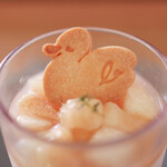 あひる菓子店 - 桃のヴェリーヌ + あひるサブレ☆