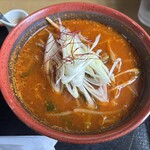 豚丼 大手門 - 「豚丼（バラ肉）＋ユッケジャンらーめん（小）」¥1,400