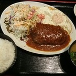 たにざき - ハンバーグ定食