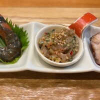 豊栄 - 前菜三種