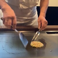 てっぱん料理味味亭 - 付き出し(長芋とろろ)