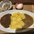 サファリカレーショップ - 料理写真:2種類のカレーセット1590円。