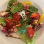 カフェ ラ トラヴィアータ - タコの彩り野菜マリネ